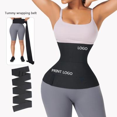 China Latest Design Antibacterial Custom High Compression Elastic Waist Trainers Women Waist Trainers And Shape Wear for sale