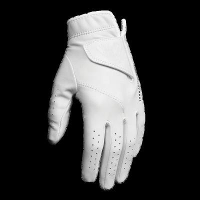 China Custom Logo Women's Tour Cabretta Genuine Leather Golf Glove for sale