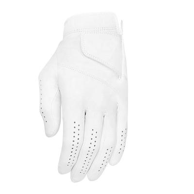 China Custom Logo Men's Sheepskin Leather Mens Golf Gloves for sale