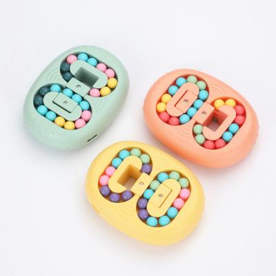 China Simple Flying Sensory Rotating Bean Spinner Cubes Puzzle Toys Sets Popit Bouncy Person Anti Stress HPD Figet Dolls Spinning Magic Packs for sale