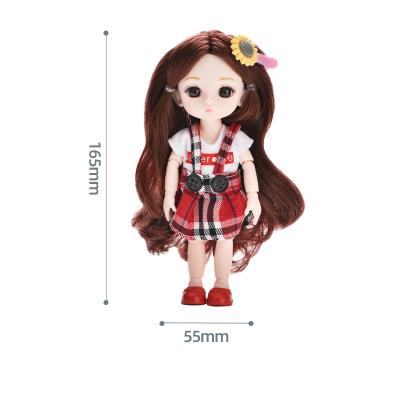 China Wonderful 6 Inch Cartoon Toy Wholesale Fashion Lovely Baby - Doll Toys For Girls for sale