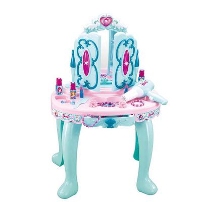 China Girls Princess Makeup Vanity Dress-up Table Safe Material Toys For Kids Toddler Role Play Make Up Beauty Salon Play Set Kids Gifts for sale