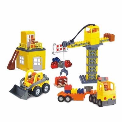 China Hot Sales Toys 89 PCS Brick Building Blocks Toy Truck Diecast Funny Car for sale