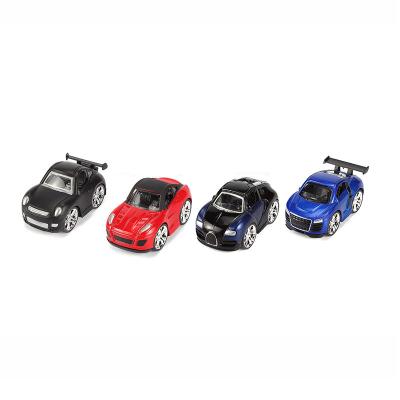 China Toy Funny Alloy Sports Car Diecast Toys Die Cast Pull Back Car Toy For Children for sale