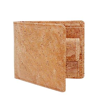 China RFID Boshiho Eco Friendly Vegan Customize Cork Coin Pocket Credit Card Holder Wallet Wallets for sale