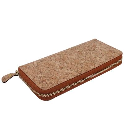 China RFID Simple Design Vegan Wallet Eco Friendly Women Cork Purse for sale