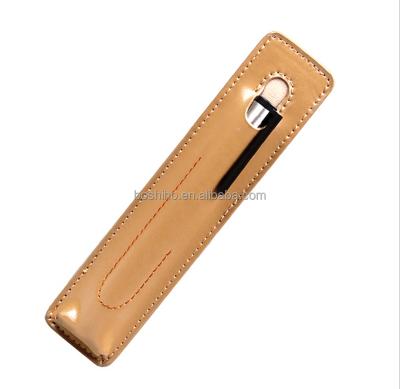 China Shockproof Genuine Leather Pen Case For Microsoft Surface Pro 3 Stylus Pen Protector Pen Leather Pencil for sale