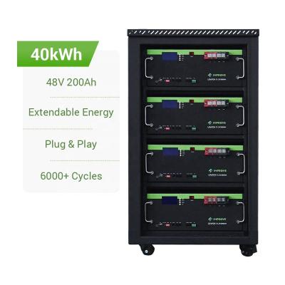 China High energy density lithium Ion Solar Battery 10kwh 48v 51.2v 20kwh 30kwh 40kwh lifepo4 battery pack server rack mounted for energy storage system for sale