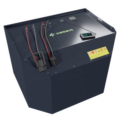 China Cheap Home Appliances Wholesale Price Deep Cycle Customized 48V 100AH ​​Lithium-ion Storage Forklift Traction Battery for sale