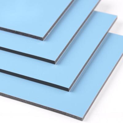 China Lightweight Plastic Cladding Metal Sheet Aluminum Composite Curtain Wall Panel for sale