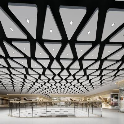 China Artistic ceilings complement beautiful and luxury custom printed decorative aluminum ceiling panels metal 600*600 ceiling for sale