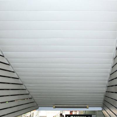 China False Aluminum Metal Strip Ceiling Artistic Ceilings Material New For Interior Decoration for sale