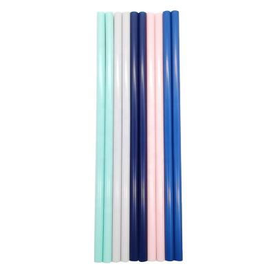 China Amazon Viable Wholesale Eco Friendly Foldable Reusable Silicone Drinking Straws for sale