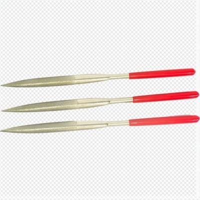 China Hand Grinding And Polishing Diamond Needle Files 100# 120# 150# 180# for sale