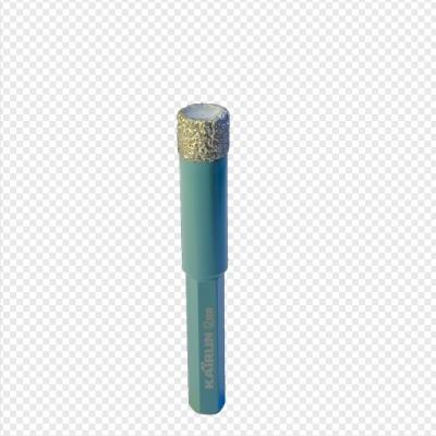 China Secret Cooling Wax Brazing Diamond Core Drill Bit For Glass Ceramic Tiles Marble And Granite for sale