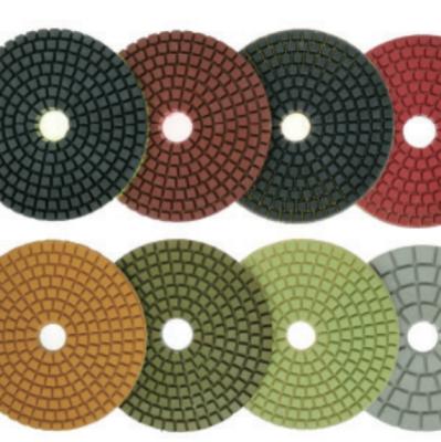 China Flexible Diamantpolierplatten Diamantschleifscheibe für Marmorgranit zu verkaufen