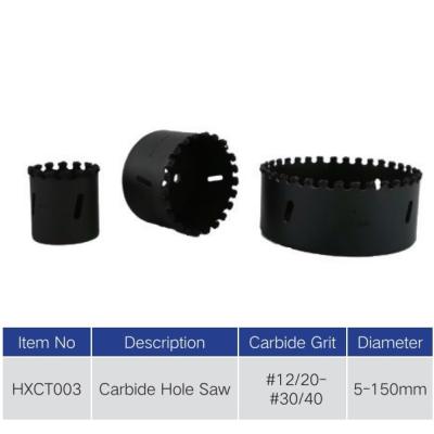 China 5-150mm Diameter High Sharpness Carbide Hole Saw For Processing Circular Holes for sale