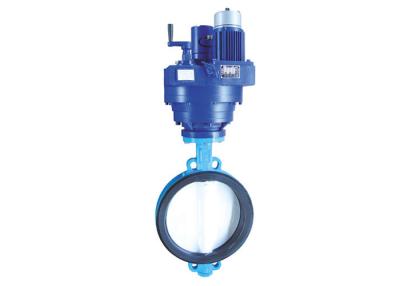 China Economical ZAJWA Wafer Center Line Electric Butterfly Valve for sale