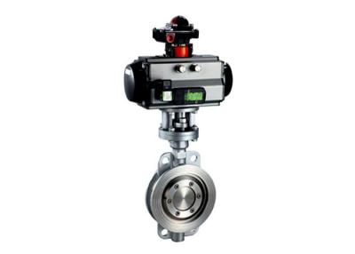 China BGTWSYD On/off Wafer Three Eccentric Pneumatic Butterfly Valve for sale