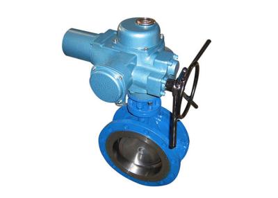 China Ordinary Type BQWA Flange Three Eccentric Electric Butterfly Valve for sale