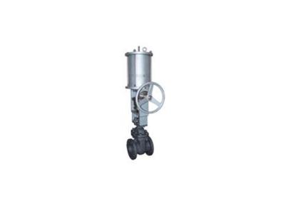 China Pneumatic Wedge Gate Valve with Manual Operation for sale