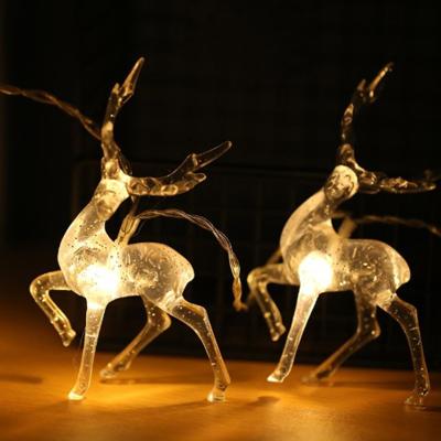 China Ambient LED Strip Light Christmas Elks Light Decoration For Home Outdoor Christmas Elks String Light LED Lights for sale