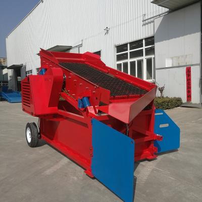 China Ore Topsoil Sieve Compost Sand Gravel Separator Compost Screen Soil Sifter Reusing Shaking Sifter Portable Screens for sale