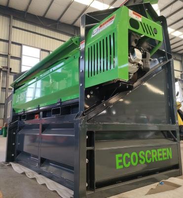 China Sand Gasoline Engine Driven Gravel Screen Mining Separatotion EPA Soil Machine Compost Saperating Sieve for sale