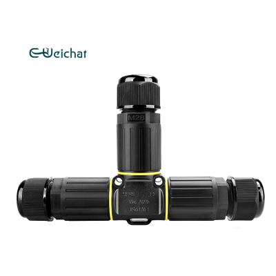 China LED Lighting High Voltage Outdoor Plastic Wire Lug Adapter Quick Installation Waterproof Wire Lug Cable Connector for sale