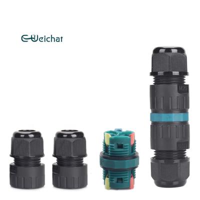 China Outdoor Igniting Hot Selling M20 Screw Free Nylon Quick Installation PA66 Explosion Proof Waterproof Connector for sale