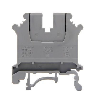 China UK 2.5B 16N 25N 30N Din Rail Terminal Block Terminal Block Terminal Block 5N for sale