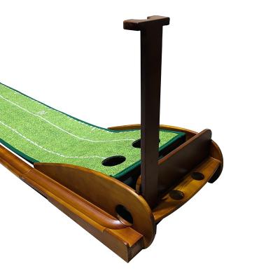 China High Quality OEM ODM Viable No Need To Take Ball Putting Green Golf Practice Hitting Mat Indoor Golf for sale