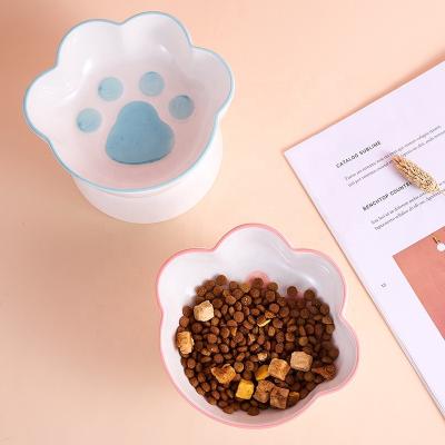 China 2022 Hot Sale Automatic Pet Food Bowl Cat Bowl Ceramic Pet Food and Water Bowl for Dogs Cats for Household for sale