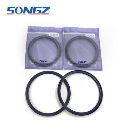 China HBY 130*145.5*6.3 Rubber PU Silicone Oil Seal Kits For SKF Cylinder Kit for sale