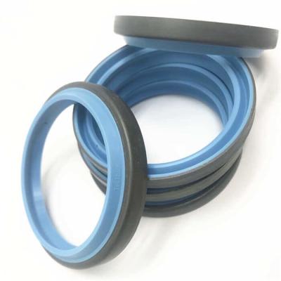 China TecThane Dustproof Wiper Ring Seal Metal PU DKB 60 74  8 11 for sale