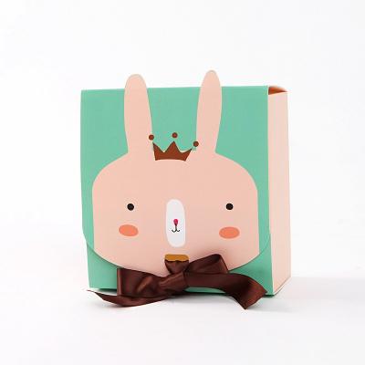 China DIY Style Recyclable Animal Candy Gift Paper Packaging Baby Cartoon Box for sale