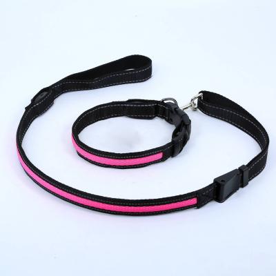 China Amazon Sustainable Best Seller Led Lights Dog Pet Collars Waterproof Led Lights Dog Collar For Dog for sale