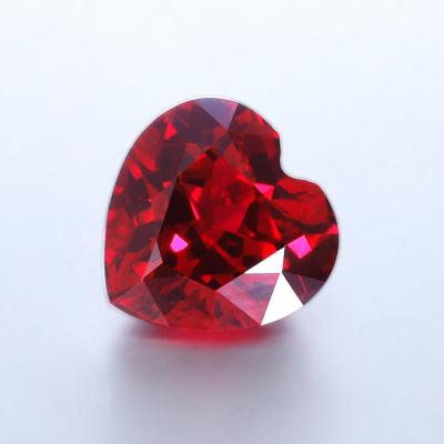 China Color Play or Czochralski's Method of Fire Form All Loose Lab Ruby For Jewelry Setting Ruby Core Lab-Rared for sale