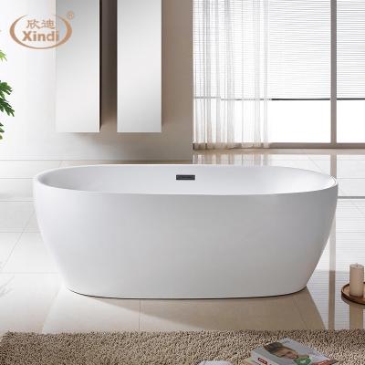 China XD-6269 new arrivals free standing bathtubs on double skirt side (left skirt) with low price for sale