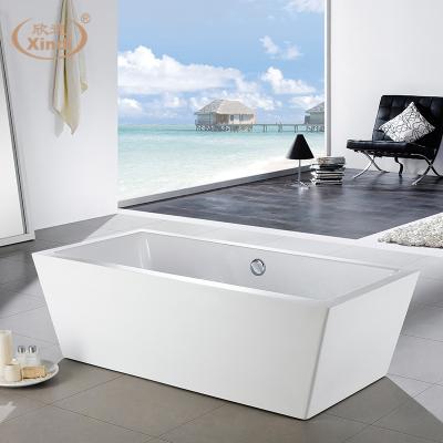 China XD-6206 Sustainable Square Soaking Freestanding Soaking Tub For Sale for sale