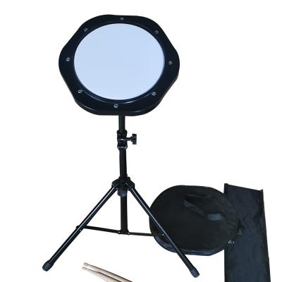 China High Grade Factory Price Factory Price Real Drum Skin Drum Pad Mute Kit Practice Custom Plastic Metal +PP Holder for sale