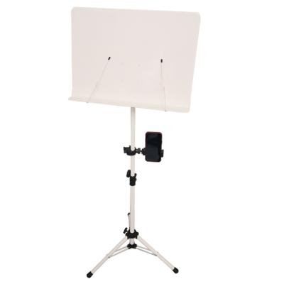 China Customized Best Selling Two Lifts Wholesale Price Tripod Panel Metal Lamp Music Stand Adjustable Music Stand for sale