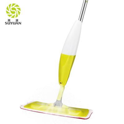 China Newest Style Sustainable Microfiber Floor Cleaning Bucket Fast Blown Action Flat Spray Mop for sale