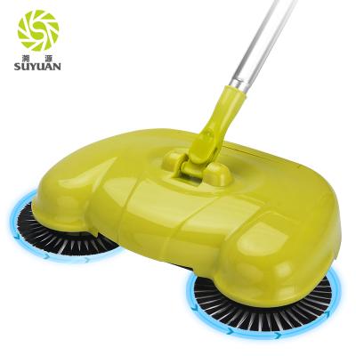 China Eco-friendly Industrial Magic Home Floor Cleaner Push Broom Mini Stainless Steel Sweeper for sale