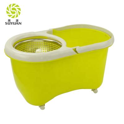 China Sustainable And Simple Easy To Handle Rectangle Cheap Mop Bucket Plastic Buckets for sale