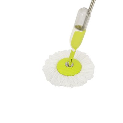 China Sustainable Household Microfiber Jet Magic Floor Rotating Cleaning Mop For Home for sale