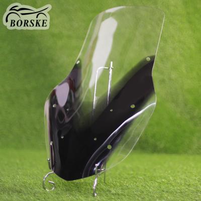 China Best Quality PMMA Windshield Motorcycle Motorbike Windshield Windscreen For Yamaha NMax Accessories for sale