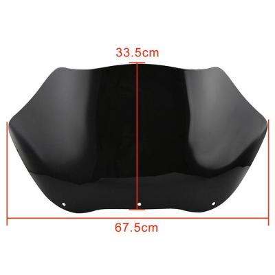 China Plastic Windshield Windscreen For Harley Road Glide FLTR EFI FLTRI 1998-2013 for sale