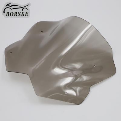 China PMMA Factory Smoke Scooter Windscreen Motorbike Windshield Motorcycle Shield For Yamaha TMAX 530 for sale