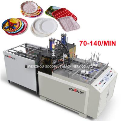 China Hydraulic High Speed ​​Automatic Hotels Paper Plate Forming Making Machine Paper Plates Machine for sale